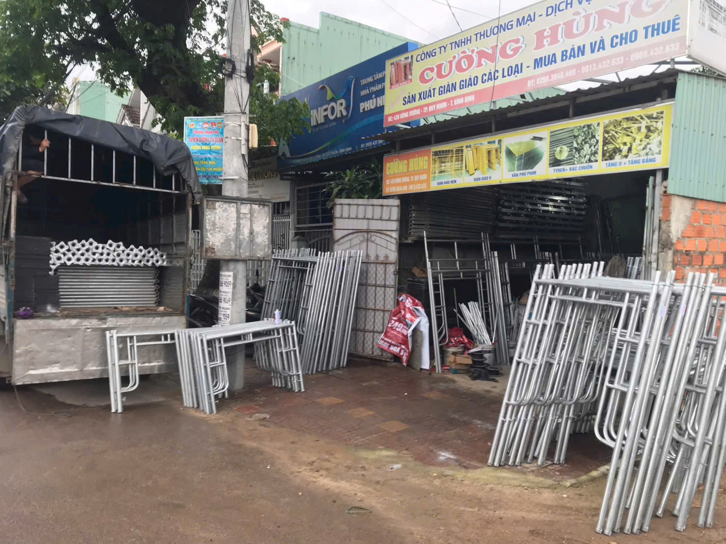 Sản xuất giàn giáo và cây chống Quy Nhơn